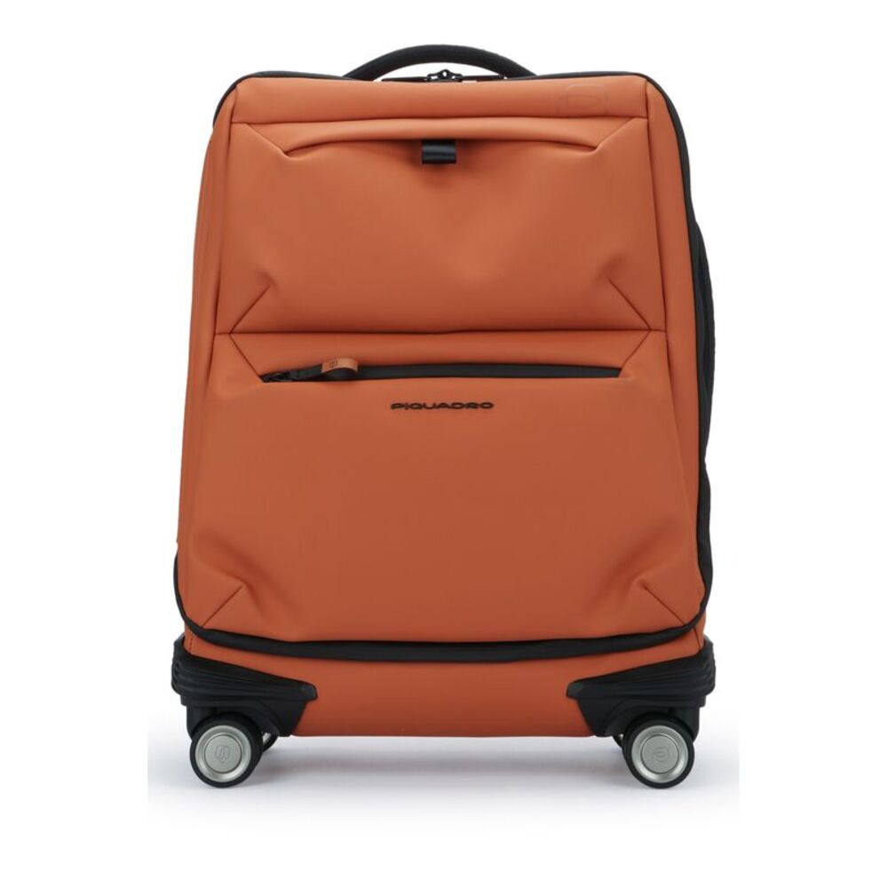 Piquadro Unisex Slim Cabin Luggage 4 Ruote In Tessuto